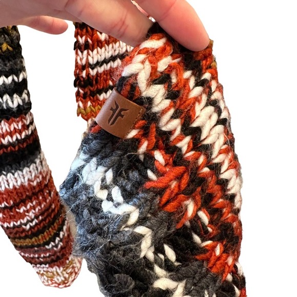 FRYE Marled Multi Color Scarf NWT - Picture 5 of 7